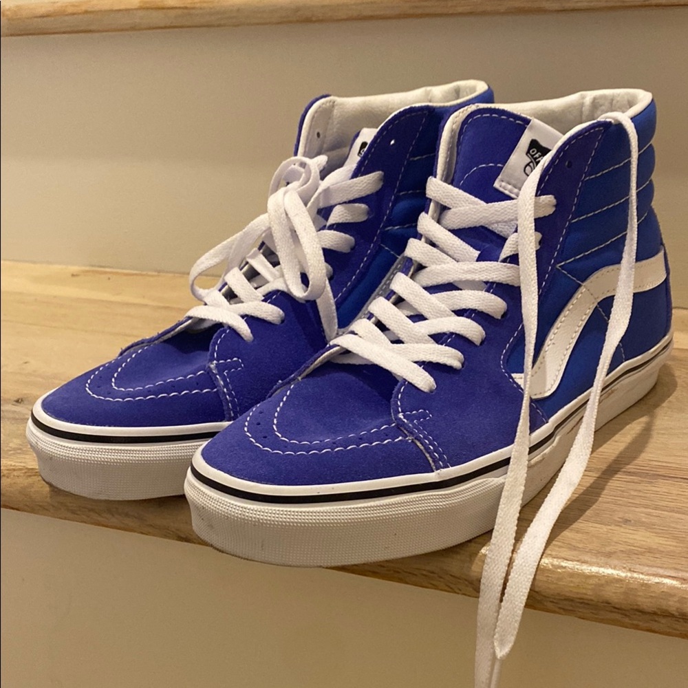 Vans Blue High-Top Sneakers